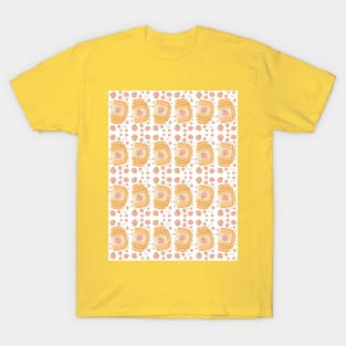 peach juice box pattern T-Shirt